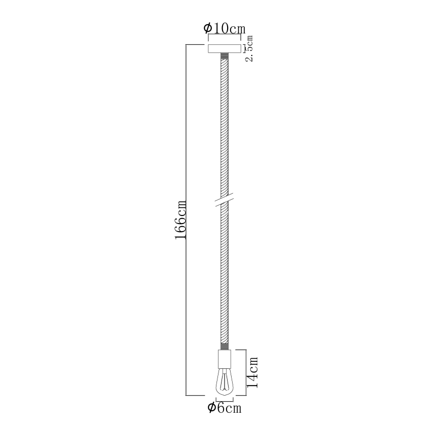 Globo - Lustra uz auklas 1xE27/60W/230V