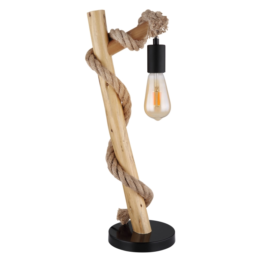 Globo - Galda lampa 1xE27/60W/230V dižskābardis