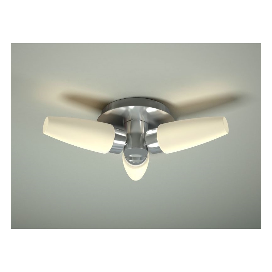 Globo - Ceiling vannas istaba lampa 3xE14/20W/230V IP44