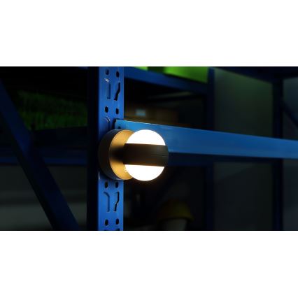 Globo - LED regulējams uzlādes pieskāriena sienas gaismeklis LED/1,4W/5V 1800 mAh melns