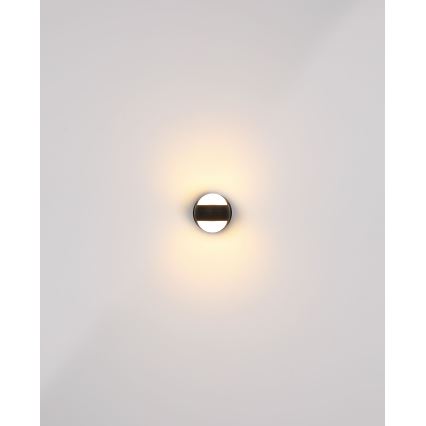 Globo - LED regulējams uzlādes pieskāriena sienas gaismeklis LED/1,4W/5V 1800 mAh melns
