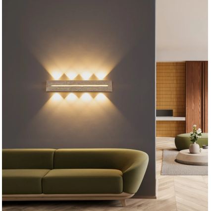 Globo - LED sienas gaismeklis LED/21W/230V 3000K 60 cm travertīns