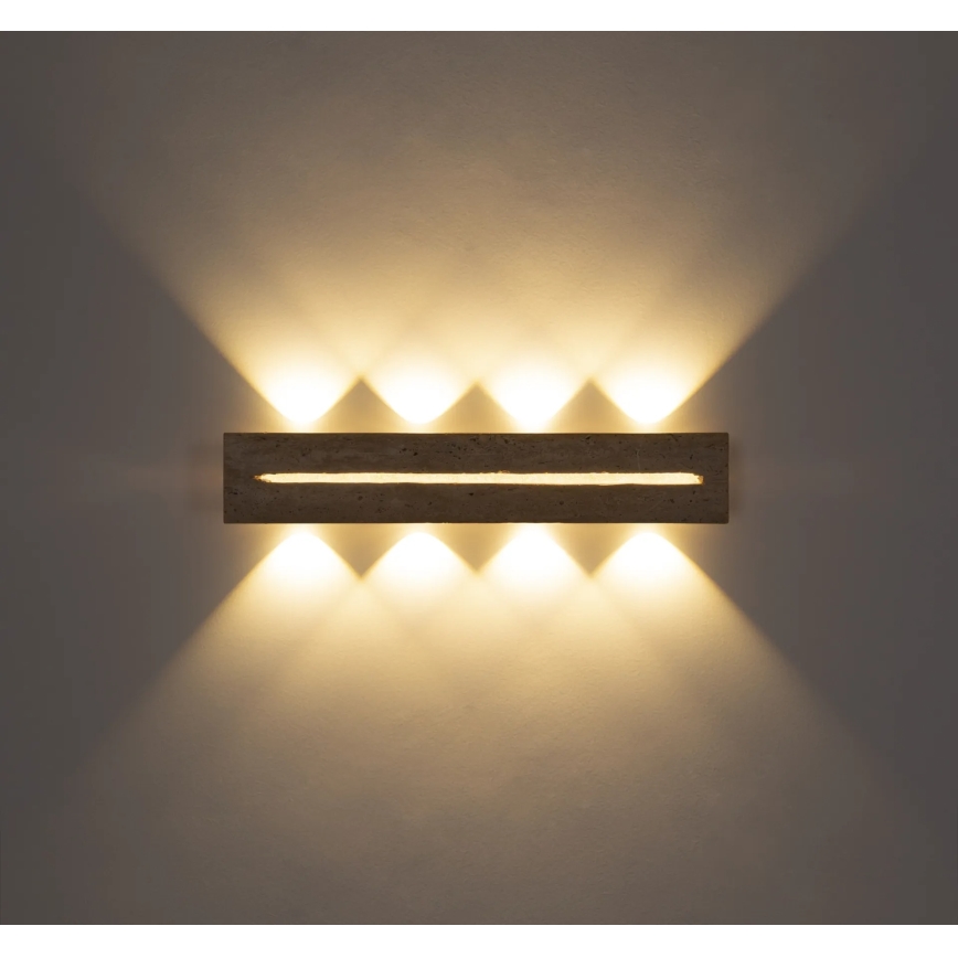 Globo - LED sienas gaismeklis LED/21W/230V 3000K 60 cm travertīns