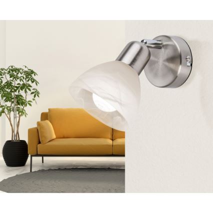 Globo - LED Sienas starmetis 1xE14/5W/230V