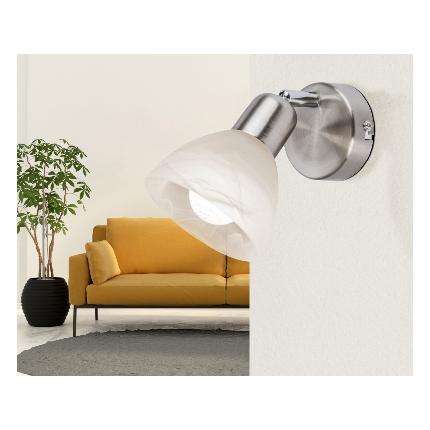 Globo - LED Sienas starmetis 1xE14/5W/230V