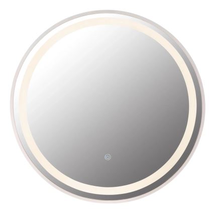 Globo - LED Aptumšojams sienas spogulis ar fona apgaismojumu LED/10W/230V 2700/4000/6500K d. 50 cm