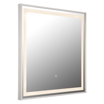 Globo - LED Aptumšojams sienas spogulis ar fona apgaismojumu LED/10W/230V 2700/4000/6500K 50x50 cm