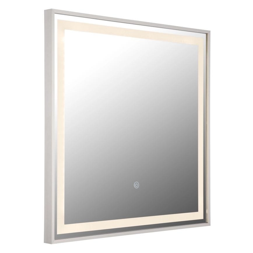 Globo - LED Aptumšojams sienas spogulis ar fona apgaismojumu LED/10W/230V 2700/4000/6500K 50x50 cm