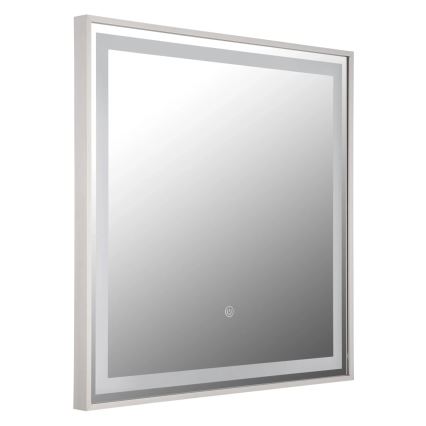 Globo - LED Aptumšojams sienas spogulis ar fona apgaismojumu LED/10W/230V 2700/4000/6500K 50x50 cm