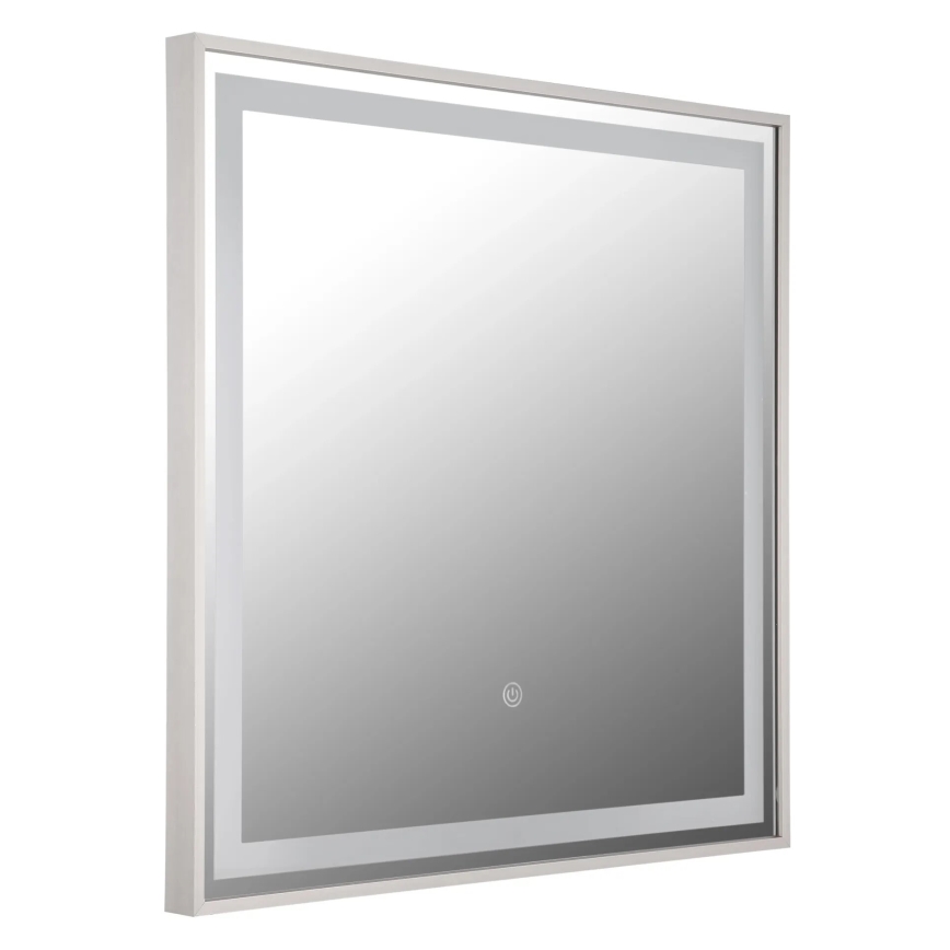 Globo - LED Aptumšojams sienas spogulis ar fona apgaismojumu LED/10W/230V 2700/4000/6500K 50x50 cm