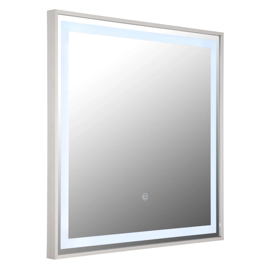 Globo - LED Aptumšojams sienas spogulis ar fona apgaismojumu LED/10W/230V 2700/4000/6500K 50x50 cm