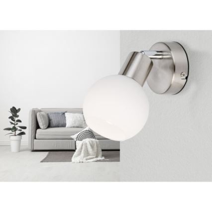 Globo - LED Sienas starmetis 1xE14/5W/230V