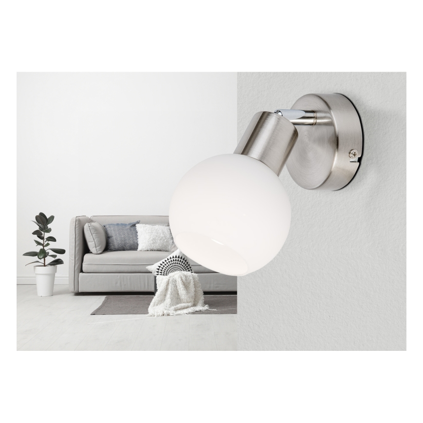 Globo - LED Sienas starmetis 1xE14/5W/230V