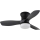 Globo - Aptumšojams griestu ventilators ar LED/15W/230V 2700-6500K, melns + tālvadība