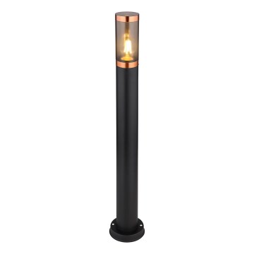 Globo - Āra lampa 1xE27/23W/230V IP44 80 cm melna/varš