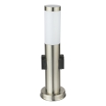 Globo - Āra lampa ar 2 kontaktligzdām 1xE27/23W/230V IP44