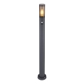 Globo - Āra lampa ar sensoru 1xE27/15W/230V IP44 110 cm melna