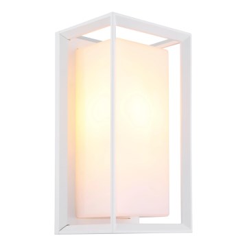 Globo - Āra sienas lampa 1xE27/60W/230V IP44 balta