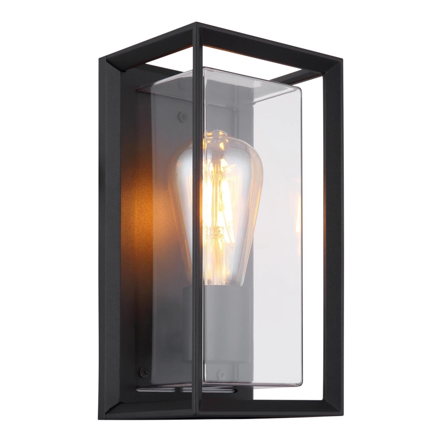 Globo - Āra sienas lampa 1xE27/60W/230V IP44 melna