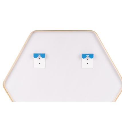 Globo - zelta sienas spogulis 70x80 cm