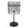 Globo - galda lampa 1x E27, 60 W, 230 V, Ø 30 cm, melna