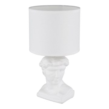 Globo - Galda lampa 1xE14/40W/230V balta