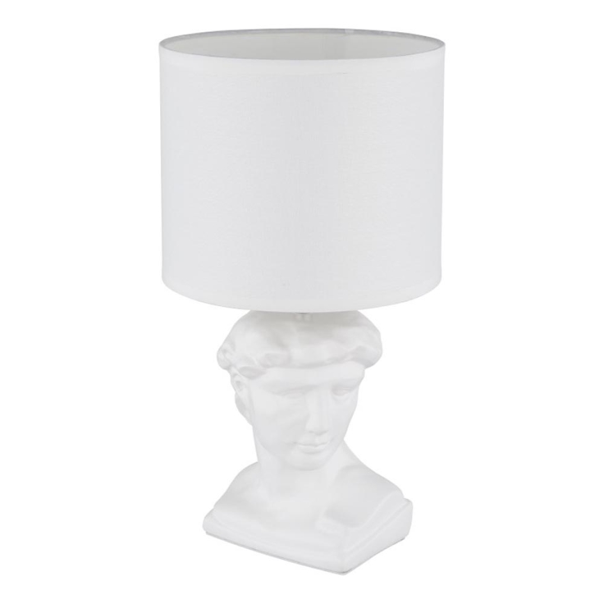 Globo - Galda lampa 1xE14/40W/230V balta