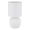 Globo - Galda lampa 1xE14/40W/230V balta