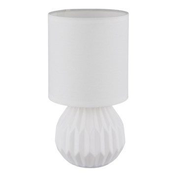Globo - Galda lampa 1xE14/40W/230V balta