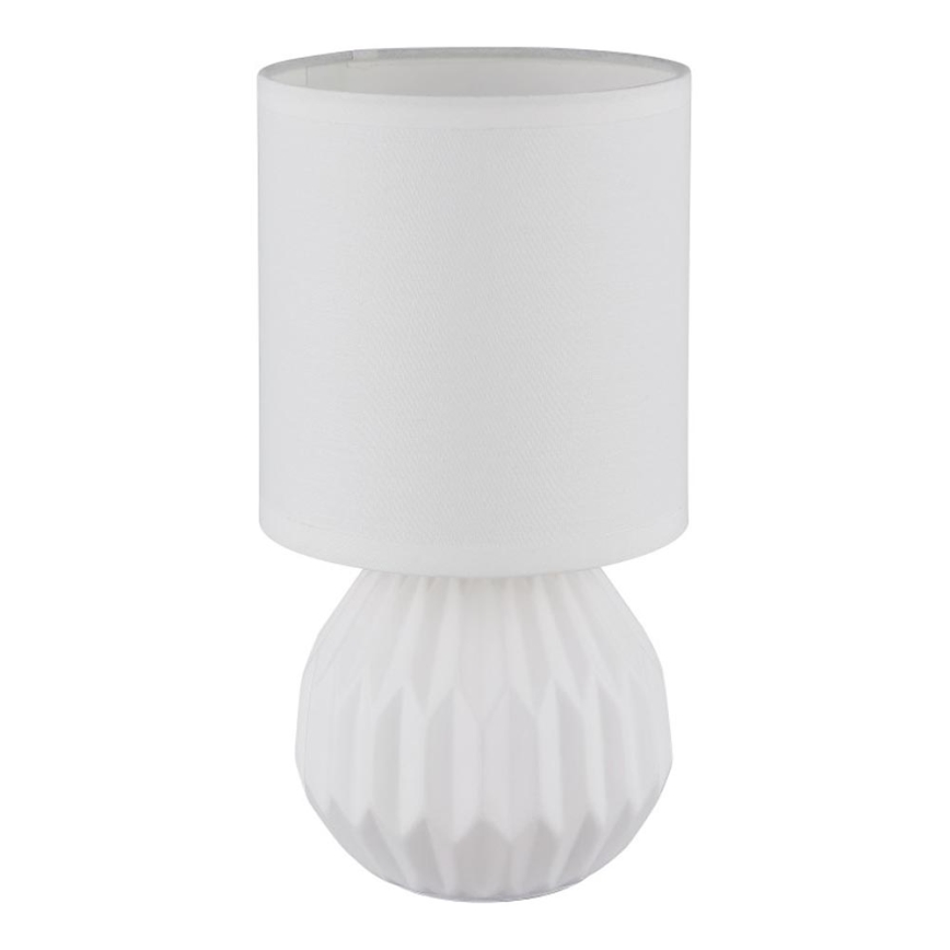 Globo - Galda lampa 1xE14/40W/230V balta