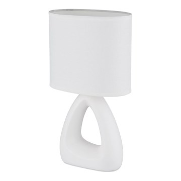 Globo - Galda lampa 1xE14/40W/230V balta