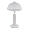 Globo - Galda lampa 1xE14/40W/230V balta