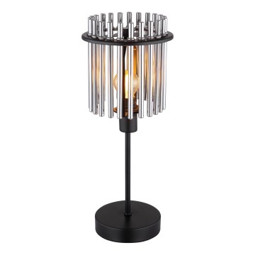 Globo - Galda lampa 1xE14/40W/230V d. 15 cm melna