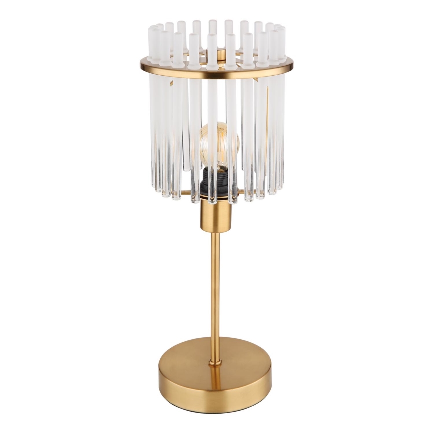 Globo - Galda lampa 1xE14/40W/230V d. 15 cm zelta