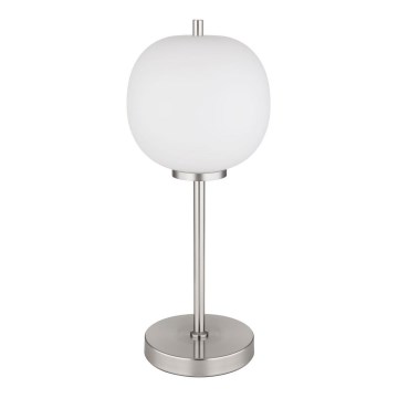 Globo - Galda lampa 1xE14/40W/230V matēts hroms