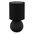 Globo - Galda lampa 1xE14/40W/230V melna