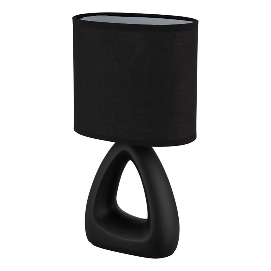Globo - Galda lampa 1xE14/40W/230V melna