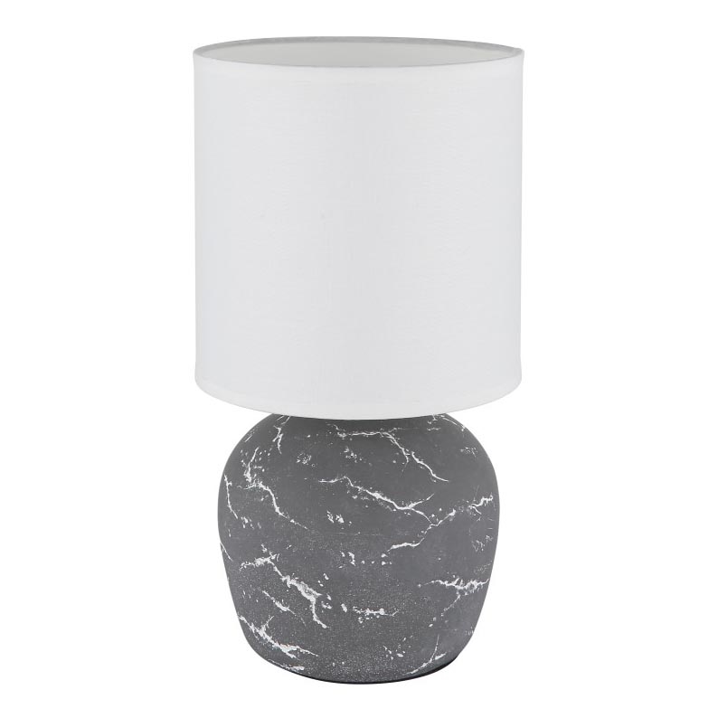 Globo - Galda lampa 1xE14/40W/230V pelēka