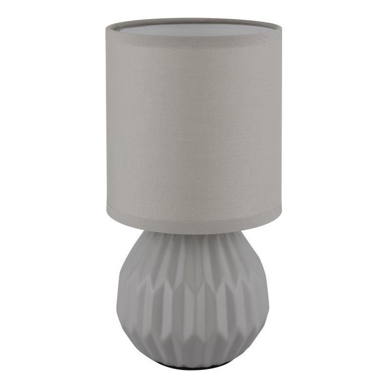 Globo - Galda lampa 1xE14/40W/230V pelēka