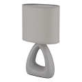 Globo - Galda lampa 1xE14/40W/230V pelēka