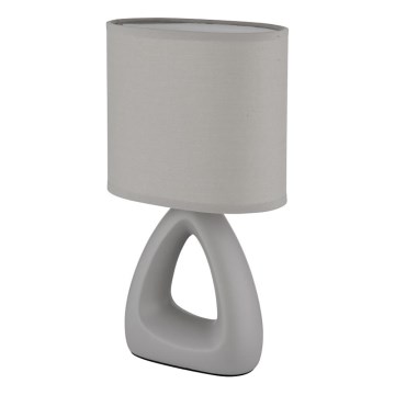 Globo - Galda lampa 1xE14/40W/230V pelēka