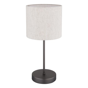Globo - Galda lampa 1xE27/25W/230V melna/bēša
