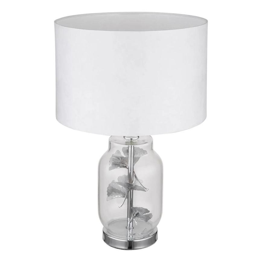 Globo - Galda lampa 1xE27/40W/230V balta