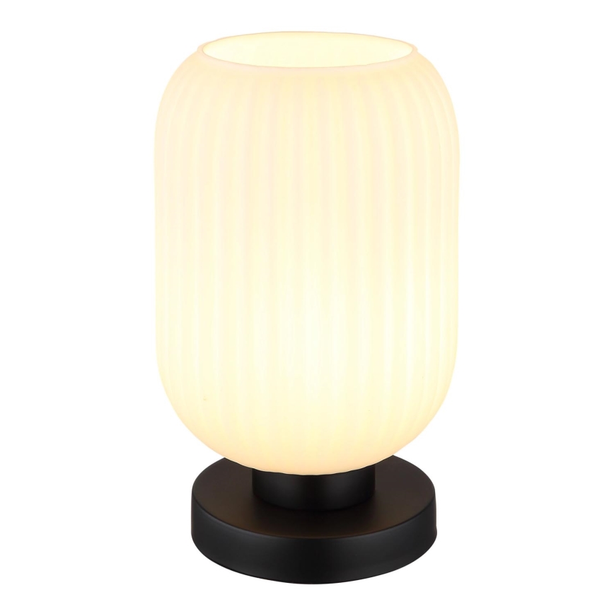 Globo - Galda lampa 1xE27/40W/230V balta