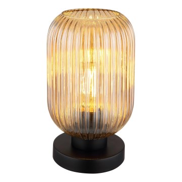 Globo - Galda lampa 1xE27/40W/230V brūna