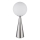 Globo - Galda lampa 1xE27/40W/230V matēts hroms