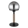 Globo - Galda lampa 1xE27/40W/230V melna/brūna