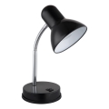 Globo - Galda lampa 1xE27/40W/230V melna