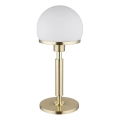Globo - Galda lampa 1xE27/40W/230V zelta