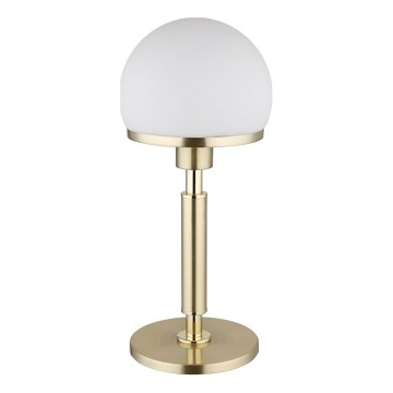 Globo - Galda lampa 1xE27/40W/230V zelta